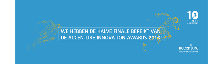 ThreadStone doorgedrongen tot halve finales van de Accenture Innovation Awards!!