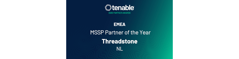 ThreadStone is Tenable EMEA MSSP Partner of the year 2025